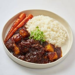 Stewed Beef Shank in Sweet Hayashi Sauce