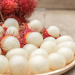 เงาะปอก  พร้อมทาน(ปลอดสารพิษ)