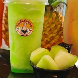 แคนตาลูป ปั่นโยเกิร์ต