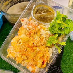 ข้าวกุ้งขยี้มัน