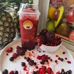 บลูเบอร์รี่ปั่น โยเกิร์ต