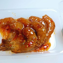 กุ้งดองน้ำมันงา