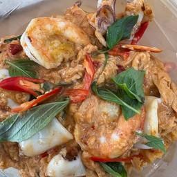 ข้าวไข่ข้นห่อหมกทะเล
