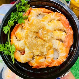 ข้าวกุ้งแกะจัมโบ้