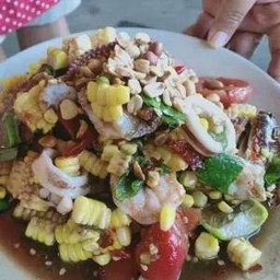 ตำข้าวโพดทะเล