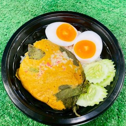 ข้าวห่อหมกรวมทะเล+ไข่