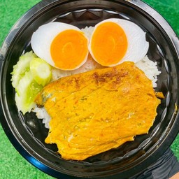 ข้าวห่อหมกไข่แมงดา+ไข่