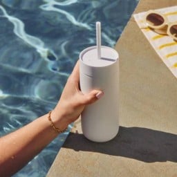 Matte White Carter Cold Tumbler 16Oz