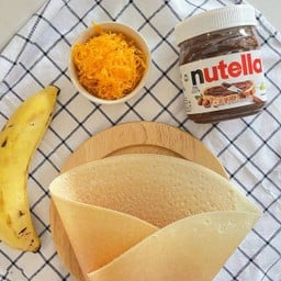 เครปนูเทลล่าฝอยทองกล้วยหอม