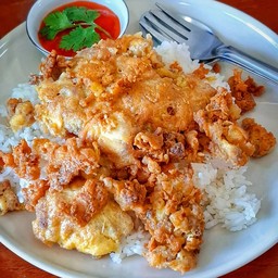 ข้าวไข่เจียวหมูสับ