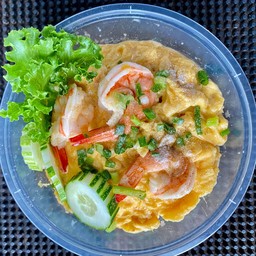 ข้าวไข่ข้นกุ้ง