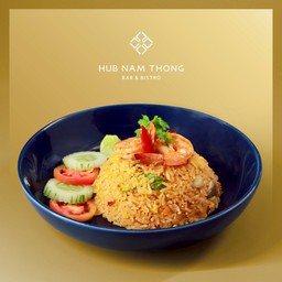 ข้าวผัดซอสต้มยำกุ้ง