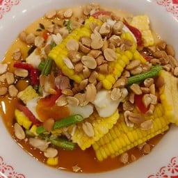 ตำข้าวโพดไข่เค็ม