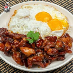 ข้าวหมูชิ้นหวาน