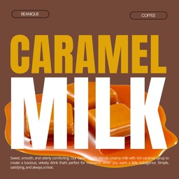 Hot Caramel Milk (คาราเมลนมสดร้อน)