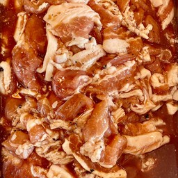 สามชั้นหมักพริกไทยดำ ( ชั่งกิโล )