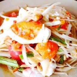 ตำไทไข่เค็ม
