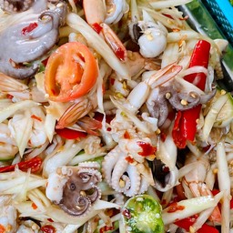 ตำหมึกสาย