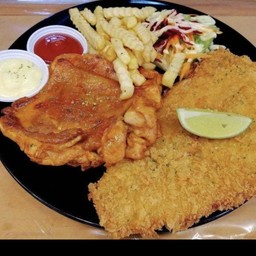Set A (ไก่สไปซี่&ปลาทอด)