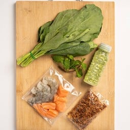 แซลม่อน+กุ้ง