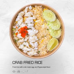 ข้าวผัดปูรูปี (เนื้อปู 30 g)