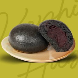 ซาลาเปาชาโคลมันม่วง