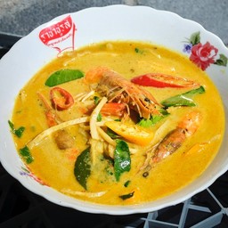 แกงกะทิใต้หน่อไม้เนื้อ