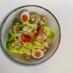 Roasted Herb Chicken Caesar Salad