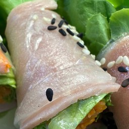 สลัดโรล แฮมไก่ล้วน