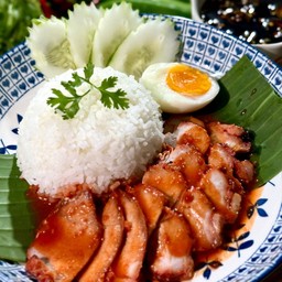 ข้าวหมูแดง