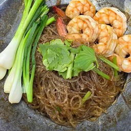 กุ้งอบวุ้นเส้น