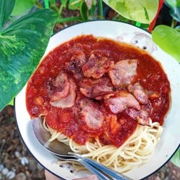 สปาเก็ตตี้ซอสเบค่อน