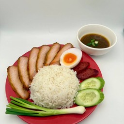 ข้าวหมูเเดง