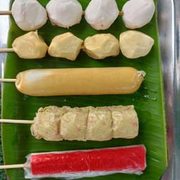 หู้กุ้ง+หู้หมู+ไก่กรอบ+จ้อปู+ปูอัด