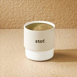 Hot Hojicha Latte