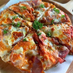 พิซซ่าแฮมเบคอน