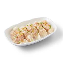 เกี๊ยวหมูลวกจิ้ม.