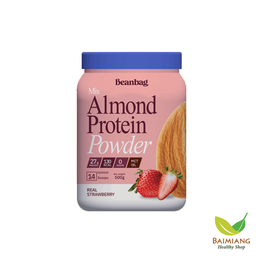 BEANBAG มิกซ์อัลมอนด์โปรตีน รสสตอเบอร์รี่ 500g