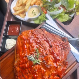 โครงหมูย่างบาร์บีคิว