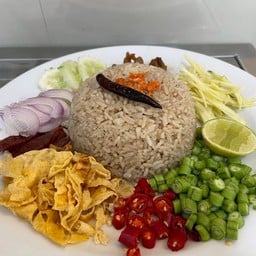[อร่อยซ่ากับโค้ก] ข้าวคลุกกะปิ +  โค้ก ออริจินัล (กระป๋อง)