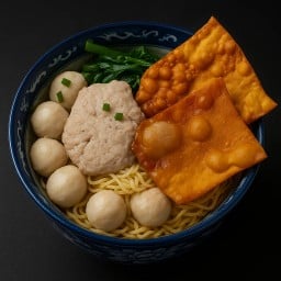 ก๋วยเตี๋ยว บะหมี่จับกัง โคตรอิ่ม
