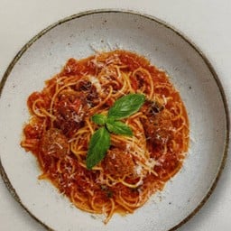 Spaghetti Beef Balls