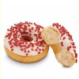 โดนัทนำเข้าจากสเปน(รหัส 0812=CreamyStrawberry75g)เกรดเดียวในร้านสตาบัค