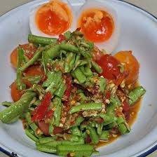 ตำถั่วไข่ต้ม