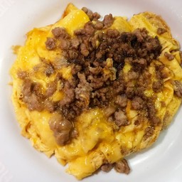 ไข่ข้นหมูสับ ข้าวหอมมะลิ