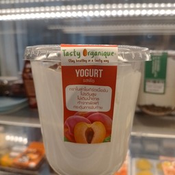 Tasty Organique Yogurt รสพีช180 g.