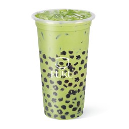 มัทฉะนมสดใส่ไข่มุกบราวน์ชูการ์ 4 ช็อต