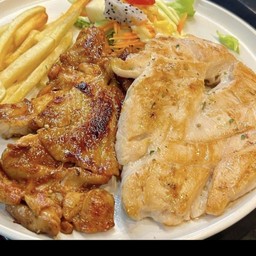 Set. E (ไก่สไปซี่&อกไก่ย่างเกลือ)