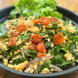 ผัดใบเหลียงผัดไข่