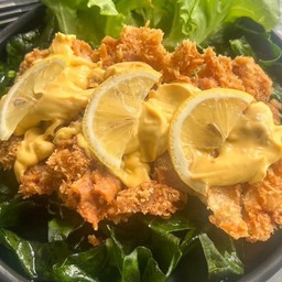 ไก่กรอบซอสมะนาว